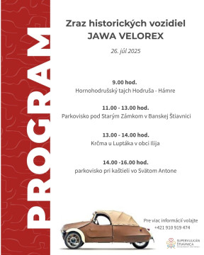 Zraz historických vozidiel JAWA VELOREX