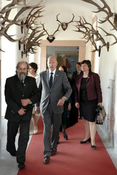 Návšteva Simeona II. Coburga s manželkou Margitou 2014 - foto 7