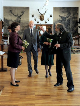 Návšteva Simeona II. Coburga s manželkou Margitou 2014 - foto 6